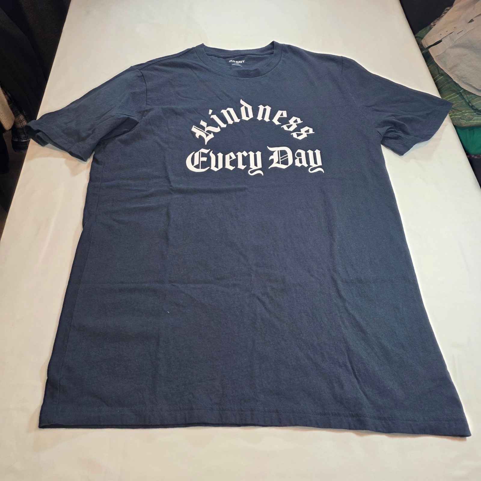 Mens Large Tshirt Navy Blue